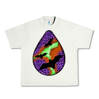 Pistachio halloween bat  teardrop Urban Heavy Tee - BundleAndBundleShop