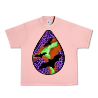 Salmon halloween bat  teardrop Urban Heavy Tee - BundleAndBundleShop