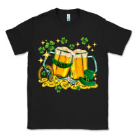 Black St. Patrick's Day beer Classic Tee - HowdyJamesFarm