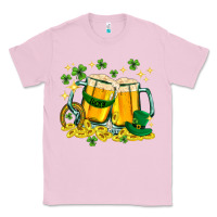 Bubblegum Pink St. Patrick's Day beer Classic Tee - HowdyJamesFarm