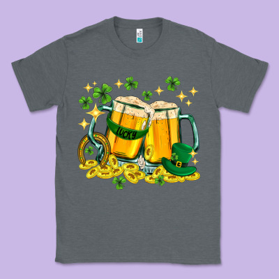 St. Patrick's Day Beer Classic Tee Designed By Howdyjamesfarm