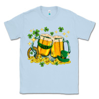 Dusty Blue St. Patrick's Day beer Classic Tee - HowdyJamesFarm