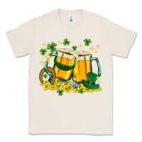 Natural St. Patrick's Day beer Classic Tee - HowdyJamesFarm