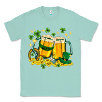 Seafoam St. Patrick's Day beer Classic Tee - HowdyJamesFarm