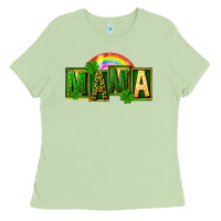 Matcha St. Patricks Day mama Ladies Tee - FaDigitalArtStudio