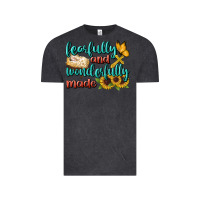 Vintage Black Fearfully And Wonderfully Made Vintage Tee - BundleAndBundleShop