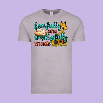 Fearfully And Wonderfully Made Vintage Tee Designed By Bundleandbundleshop
