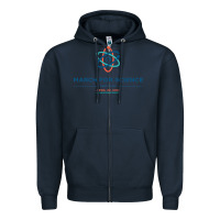 Navy march for science astronaut Zipper Hoodie - DesigneFamous