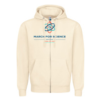 Sandshell march for science astronaut Zipper Hoodie - DesigneFamous