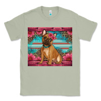 Matcha french bulldog floral Classic Tee - Artiststas