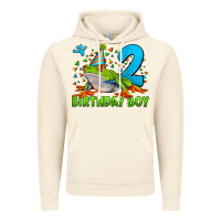 Vintage Artic birthday boy frog age 2 Vintage Hoodie - LillyAllenDesigns