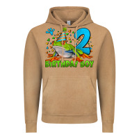 Vintage Camel birthday boy frog age 2 Vintage Hoodie - LillyAllenDesigns