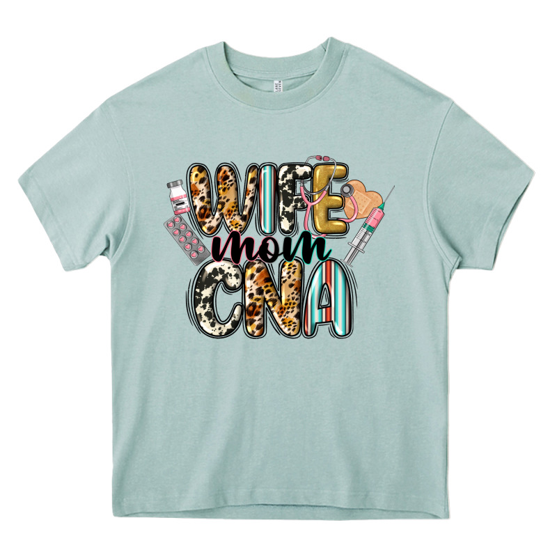 Wife Mom Cna Heavy Core Tee by CowGirlArtShop | Teevron