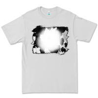 Dove Grey Cowhide Bleached Premium Tee - CowCowDesign