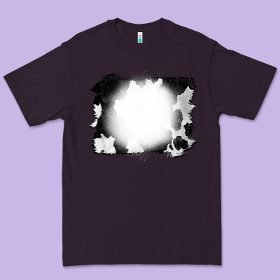 Cowhide Bleached Premium Tee Designed By Cowcowdesign