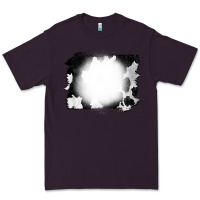 Plum Cowhide Bleached Premium Tee - CowCowDesign