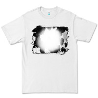White Cowhide Bleached Premium Tee - CowCowDesign