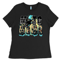 Black Moto mama Mother's Day Ladies Tee - FaDigitalArtStudio