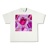 Pistachio valentines day gift box and cookie seamless pattern Urban Heavy Tee - BundleAndBundleShop