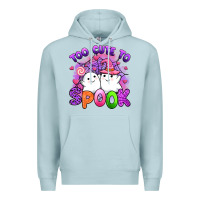 Blue Mist too cute spook Premium Hoodie - Artiststas