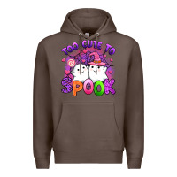 Coffee too cute spook Premium Hoodie - Artiststas