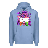 Colony Blue too cute spook Premium Hoodie - Artiststas