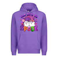Purple too cute spook Premium Hoodie - Artiststas