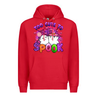 Red too cute spook Premium Hoodie - Artiststas