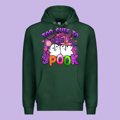 Too Cute Spook Premium Hoodie Designed By Artiststas