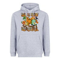 Heather Grey Fall is proof that change is beautiful Heavyweight Hoodie - RanaPortraitStore