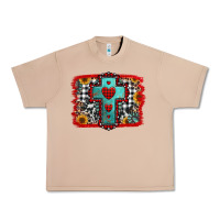 Burro Christmas cross with background Urban Heavy Tee - Jasminsmagicworld