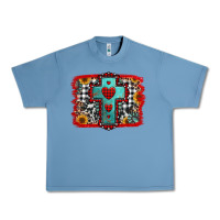 Pebble Blue Christmas cross with background Urban Heavy Tee - Jasminsmagicworld