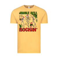 Vintage Mustard Jingle Bell Rockin' Vintage Tee - BundleAndBundleShop