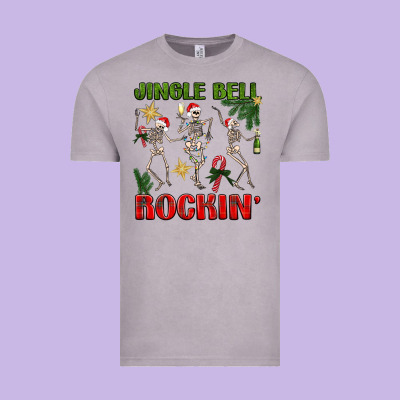 Jingle Bell Rockin' Vintage Tee Designed By Bundleandbundleshop