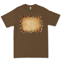 Cacao Buralp and Leopard Premium Tee - CowCowDesign