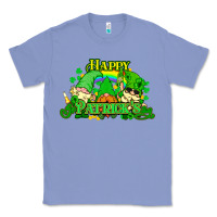 Colony Blue St. Patrick's Day gnomes Classic Tee - HowdyJamesFarm