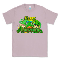 Lilac St. Patrick's Day gnomes Classic Tee - HowdyJamesFarm