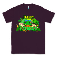 Plum St. Patrick's Day gnomes Classic Tee - HowdyJamesFarm