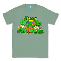 Sage St. Patrick's Day gnomes Classic Tee - HowdyJamesFarm