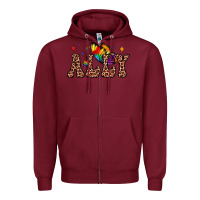 Burgundy ally Zipper Hoodie - JahusDesignShop