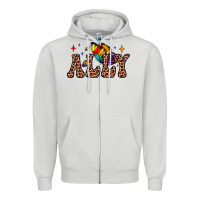 Dove Grey ally Zipper Hoodie - JahusDesignShop
