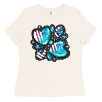 Bone American gemstone Ladies Tee - FaDigitalArtStudio