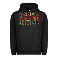 Pigment Black Christmas Spirit Activate Urban Hoodie - RanaPortraitStore