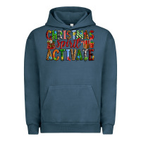 Pigment Midnight Navy Christmas Spirit Activate Urban Hoodie - RanaPortraitStore