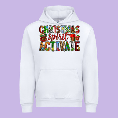 Christmas Spirit Activate Urban Hoodie Designed By Ranaportraitstore