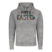 Cloud Rock Happy Easter Vintage Hoodie - CowhideDigitalArt