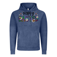Vintage Denim Happy Easter Vintage Hoodie - CowhideDigitalArt