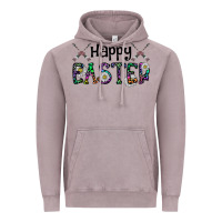 Vintage Zinc Happy Easter Vintage Hoodie - CowhideDigitalArt