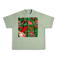 Oil Green american football gnomes Urban Heavy Tee - BundleAndBundleShop