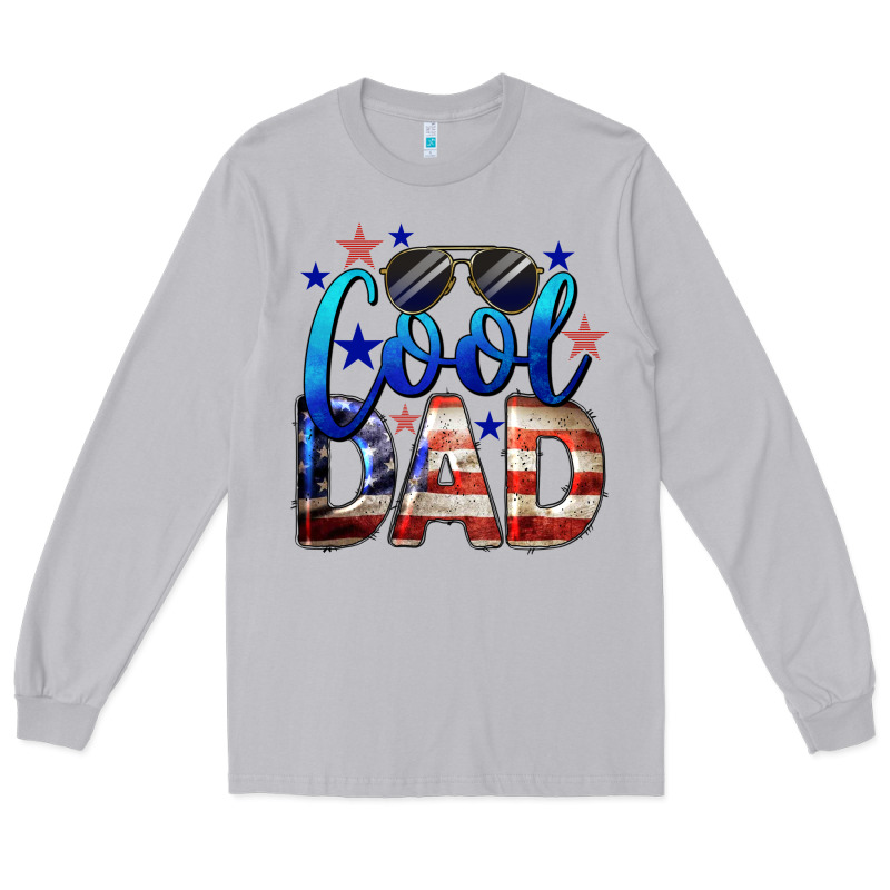 Cool American Dad 4th Of July Long Sleeve Tee by LillyAllenDesigns | Teevron